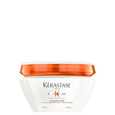 Kérastase Nutritive, Mascarilla hidratante , Para Cabello muy seco, Fortalece y repara, Con proteínas vegetales, Masquintense, 200 ml