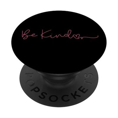 Be Kind Handwriting with Heart Mental Health Awareness Happy PopSockets Adhesive PopGrip