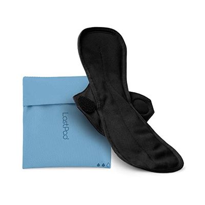 Lastpad – Bende mestruali riutilizzabili con sacchetto – Legature in tessuto lavabili per il periodo – Set notte e giorno – Super assorbente, nessuna perdita – legamenti biologici per donne