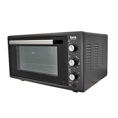 TM Electron TMPHO045 tafelconvector, 6 functies, capaciteit 45 liter, timer 90 minuten, instelbare temperatuur van 80 tot 250 graden, 1650 W