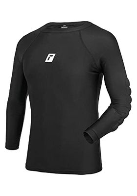 REUSCH Compression Shirt Soft Padded, sotto Il Costume da Bagno Adulto Unisex, 7700 Black, XXS