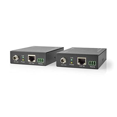 NEDIS VREP3480AT HDMI ™ Extender, over CAT6, tot 60,0 m, 4K @60Hz, 18 Gbps, metaal, antraciet