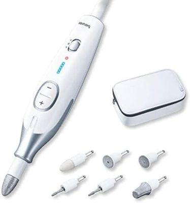 Beurer MP 42 manicure/pedicure set, for well-groomed hands and feet, 7 high-quality attachments