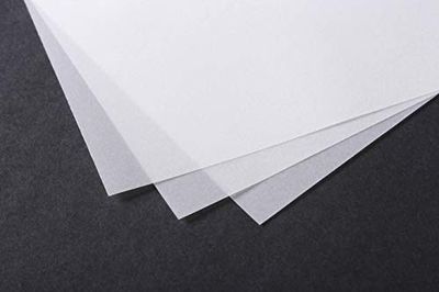 Clairefontaine - Ref 975087C - Tracing Paper (10 Sheets) - 50x65cm Sized, 70/75g, High Transparency, Smooth Surface, Acid Free, Printable - Suitable for Ink, Marker & Pencil