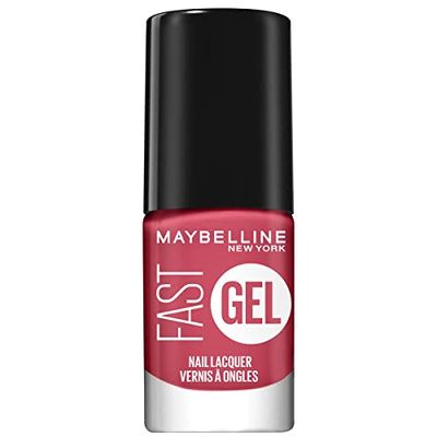 Maybelline New York Smalto Unghie Fast Gel, Smalto ad Asciugatura Rapida Effetto Gel Lucido, Tenuta fino a 10 Giorni (con utilizzo di top coat), Formula Vegana, Colore: 6 Orange Shot