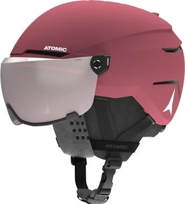 ATOMIC SAVOR VISOR JR, Unisex jeugd SAVOR VISOR JR, Maroon, 51-55