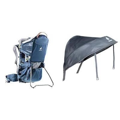 deuter Kid Comfort Active Porte-bébé léger & KC Sun Roof Pare-soleil pour porte-bébés deuter