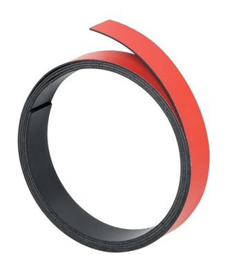 Franken M801-01 Magnetic Strips 5 mm x 1 m Red, red, 5 mm