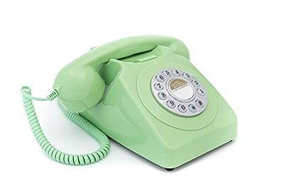 Téléphone Bouton Poussoir GPO 746 Push Button Green