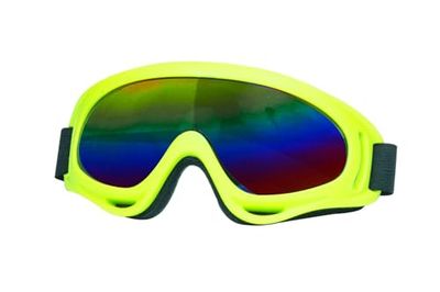 Wilbers&Wilbers 20164 - Gafas de esquí con lente de espejo, gafas de fiesta para carnaval y fiestas temáticas