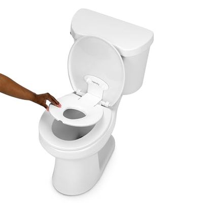 Ingenuity Pot de Toilette Flip & Sit - Siège Semi-Permanent, Installation Facile, Pour Enfants de 18 Mois et Plus