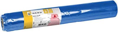 HEKU 30342-18-Cinta decorativa de organza (9 m x 37 cm), color azul, 9m x 37cm