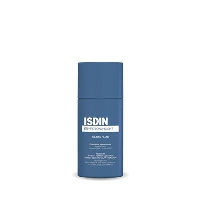 ISDIN Eryfotona Night, Serum Facial de noche, Repara y Previene el Daño Solar en la Piel y Promueve su Regeneración, Acción Antioxidante, 50 ml