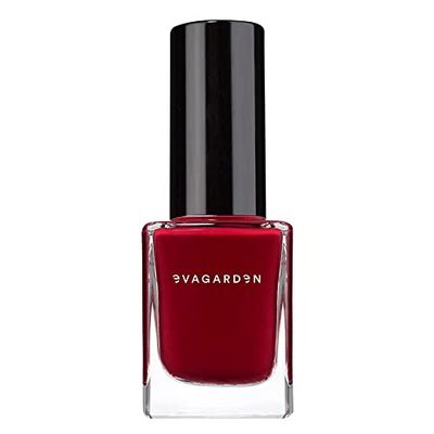 Esmalte de uñas Evagarden. Larga duración. Número 680 rojo carmín, paquete de una unidad (1 x 10 ml)