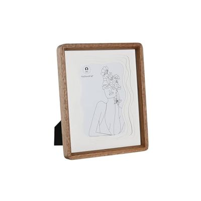MARCO FOTO 15X20 ACACIA CRISTAL 22X2,8X27 MARRON