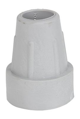 Days Ferrule, 18mm (3/4"), One Grey Hard Wearing PVC Protection, Walking Stick, Crutch, & Furniture Replacement Rubber Tip, Easy Attach Protection Cup (Eligible for VAT Relief in the UK)