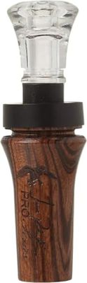 Duck Commander Jase Robertson Pro-serie Duck Call, Tiger Wood- Dubbel riet maakt piercing hoog tot razige lage tonen, eendenjacht realistisch geluid mond oproep, eendendendynastie
