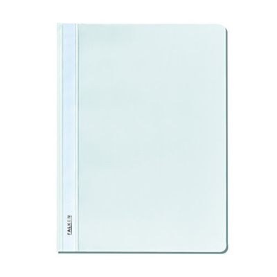 Exacompta Plastic Loose-Leaf Binder, A4, White, 1, Polypropylene, Storage Binder, 1 Pack