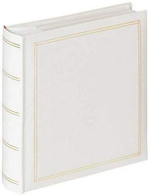 walther design Álbum de fotos Monza, branco für 200 fotos 10 x 15 cm, ME-138-W