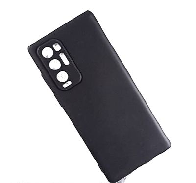 Carcasa protectora de gel de silicona TPU suave flexible mate ultra suave (negro)