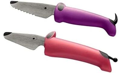 Kinderkitchen - Set Coltelli - Rosa/Lilla (9475)