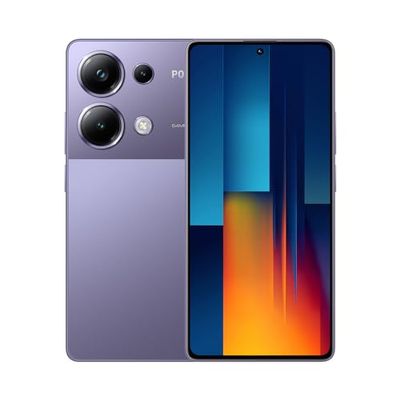 POCO M6 Pro Purple - Smartphone 12+512GB, Helio G99, 64MP triple camera, 6.67" Flow 120Hz AMOLED display, 5000mAh, 67W turbo charging (UK Version + 2 Years Warranty)