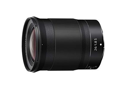 Nikon Nikkor Z 24 mm F/1.8 S, Obiettivo per Nikon Z Serie S Grandangolare, Luminoso, a Lunghezza Focale Fissa F/1.8, Nero