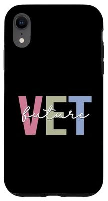 Custodia per iPhone XR Future Vet Tech Vet Assistant Veterinario Veterinario Studente veterinario