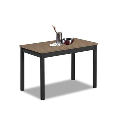 ASTIMESA Mesa de Cocina, Roble Oscuro, 100 cm x 60 cm