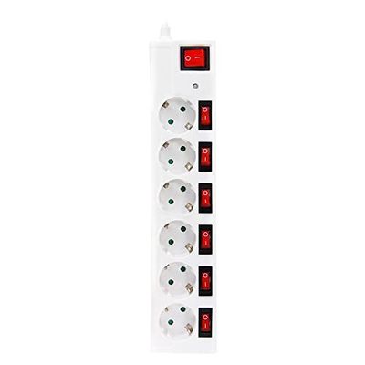 GARZA 420034 Base múltipla, 250 V, branco, M