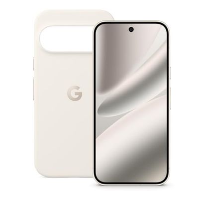 Google Pixel 10 Pro - Smartphone Android Libre con Gemini, Sistema de cámara Trasera Triple, batería de más de 24 Horas - Porcelana, 128GB + Funda Pixelsnap para Pixel 10 & Pixel 10 Pro - Porcelana