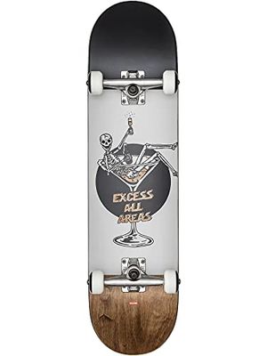 Globe Skateboard G1 Excess 8.0" - White/Brown