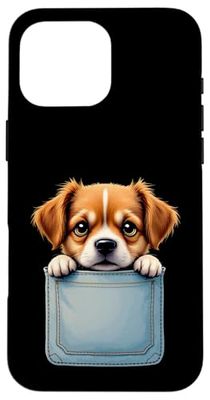 Playful dog motif Case for iPhone 16 Pro Max