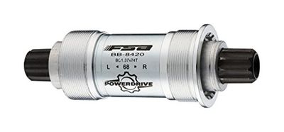 FSA Unisexe Power Drive inférieur Supports X, Argent, 68 × 113 mm