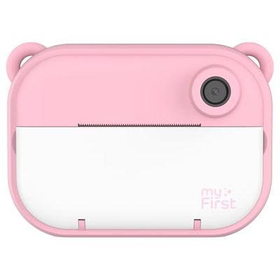 MyFirst Camera Insta 2 Rosa. Cámara Digital HD con impresión instantánea, cámara Frontal y Selfie para niño y niña