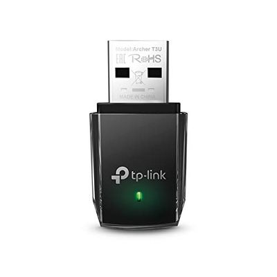 Adaptador USB WiFi - tamaño Mini, estándar ac1300, Velocidad de 400 MB en 2.4 GHz y 867 MB en 5 GHz, con Conector USB 3.0.