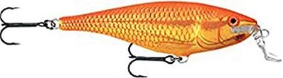 Rapala - Leurre de Pêche Super Shad Rap - Matériel de Pêche avec Corps en Balsa - Leurre Pêche d'Eau Douce - Profondeur de Nage de 1,5 à 2,7m - 14cm / 45g - Fabriqué en Estonie - Goldfish