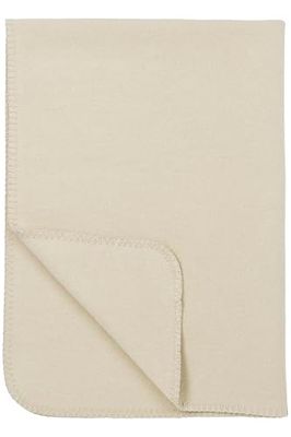 Meyco Baby Uni Couverture pour bébé (100% Coton, très Doux & séchage Rapide, été & Hiver, Made in Germany, Accessoires pour bébé, 75 x 100 cm), Sand