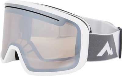 Mckinley Base Plus Mirospec2 Skibril, uniseks, wit/grijs, eenheidsmaat