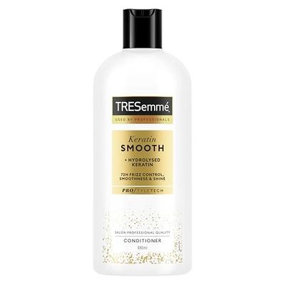 TRESemme Keratin Smooth Conditioner salon professional quality hair care for 72h frizz control, smoothness & shine 680 ml