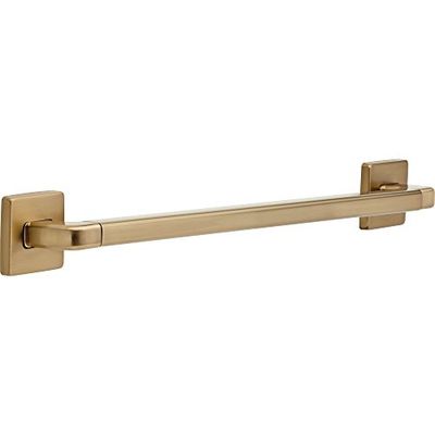 Delta 41924-CZ Angular Modern 24-Inch Grab Bar with Concealed Mounting, Champagne Bronze
