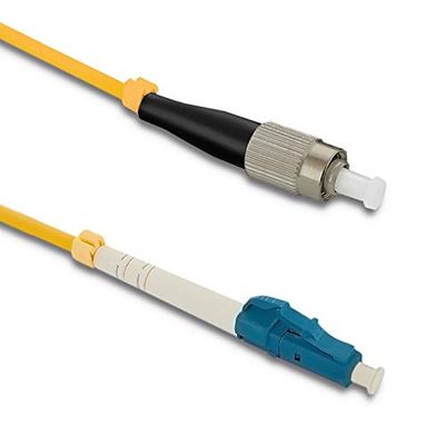 Qoltec Patchcord Fiber Optic FC/UPC - LC/UPC | modalità singola | 9/125 | G652D | Simplex | 20 m