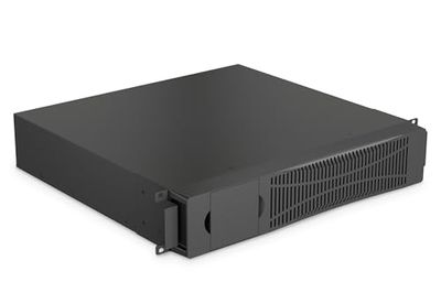 DIGITUS Pack de baterías para SAI Externo - para SAI de 3 kVA Modelo DN-170096 de DIGITUS - Montaje en 2U de 19 Pulgadas - Negro