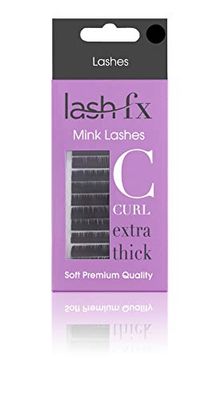 Lash FX Vassoio per extension per ciglia finte effetto visone, 0,15 mm – 12 mm