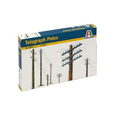 Italeri 0404 - Telegraph Poles Model Kit Scala 1:35