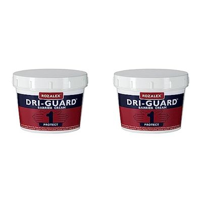 Rozalex Dri-Guard Original Protection Barrier Cream Tub 450 ml (Pack of 2)