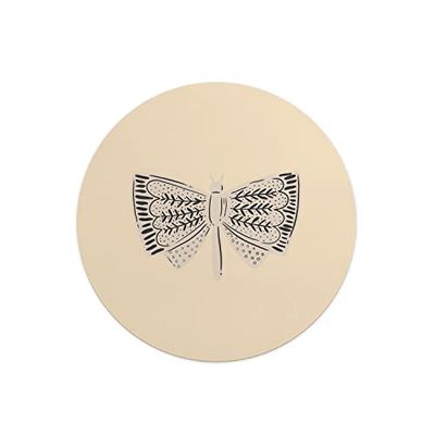 Questo Casa, Stampa Digitale Tondo Tappetino per Mouse, Base Antiscivolo, per Ufficio e Casa, Diametro: 22 Cm
