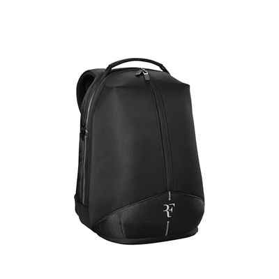WILSON RF - Zaino da tennis, contiene fino a 2 racchette, colore: nero