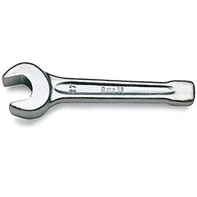 Beta 58 27mm Slogging Open End Wrench, with Zinc Plated