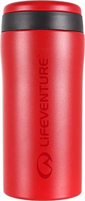 Lifeventure Red, Thermal Mug, 300ml, Matt Unisex
